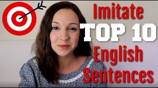 How to Pronounce TOP 10 English Sentences [upl. by England]