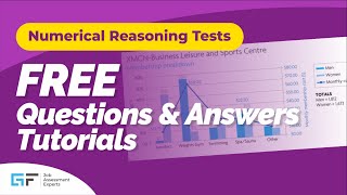 Numerical Reasoning Test Practice Questions amp Answers 2025  5 Worked Solutions amp Tutorial [upl. by Otrebcire232]