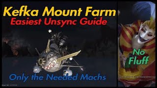 FFXIV Kefka Mount Farm  Easiest Unsync Omega Savage Guide Only Machs No Fluff [upl. by Sandi]