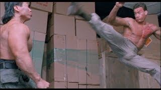 Double Impact Fight Scene  Van Damme vs Bolo HD [upl. by Janet]