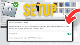 How To Set Up Roblox Authenticator  Full Tutorial [upl. by Tareyn]