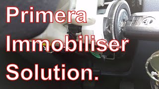 Nissan Primera P12 Ignition Immobiliser Fault Solution [upl. by Eipper652]