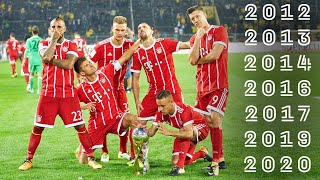 FC Bayern vs Borussia Dortmund  All Supercup Matches [upl. by Thekla]