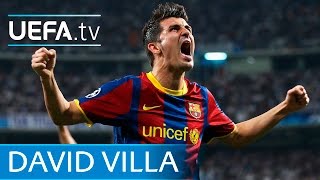 David Villa goal for Barcelona v Manchester United [upl. by Neyr331]