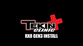 Tekin RX8 GEN3 Installation amp Setup  Tekin Clinic [upl. by Nitsreik95]