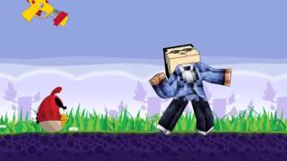 psy hulkminecraft versionvs angry birds mashup parody video spoof [upl. by Fleta]