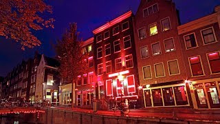 Amsterdam Red Light District Walking Tour [upl. by Duff702]