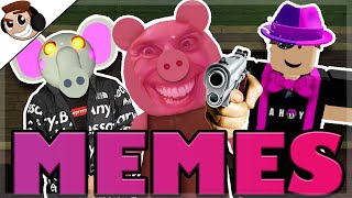 ULTIMATE Roblox Piggy Meme Compilation [upl. by Atwood]