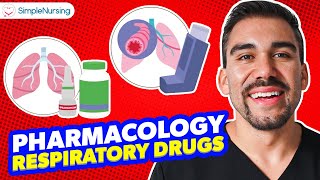 Pharmacology  Respiratory drugs Memorization Tips for Nursing Students RN PN MADE EASY [upl. by Thurlough]