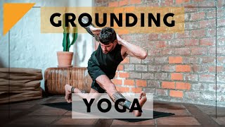 33 Minute Grounding Vinyasa Flow Class  Breathe and Flow Yoga [upl. by Naud]