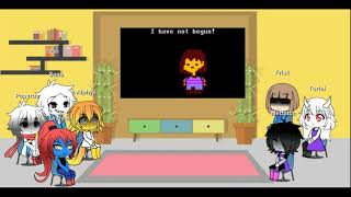 Undertale react to Entry Number 17 [upl. by Deedee]