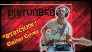 DISTURBED  quotStrickenquot Guitar Cover [upl. by Enisaj]