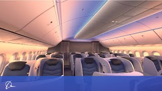 Boeing Cabin Experience  777X and 787 Dreamliner [upl. by Medlin]