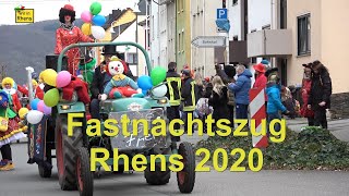 Karnevalszug Rhens Fastnachtssamstag 2020 [upl. by Dutch]