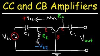 Common Collector and Common Base Amplifiers [upl. by Anelegna]