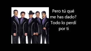 Los Tigres Del Norte  Golpes En El Corazon Letra Lyrics [upl. by Xerxes]