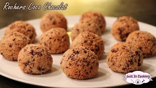 Recette de Rochers Noix de Coco Chocolat [upl. by Nellad]