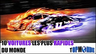 TOP 10 Des Voitures Les Plus Rapides Du Monde [upl. by Willetta]