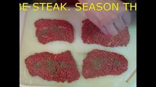 HOW TO COOK CUBE STEAKS EZ MEAL [upl. by Jari342]