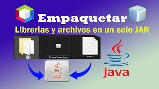 Crear o generar ejecutable JAR que incluya las librerías NetBeans  Java [upl. by Mena]