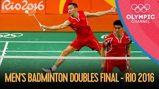 Mens Badminton Doubles Gold Medal Match 🇨🇳🆚🇲🇾  Rio 2016 Replays [upl. by Gabriele861]