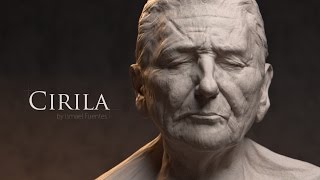 Cirila Blender Sculpting Timelapse Dyntopo [upl. by Airamahs]