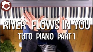 🎹 YIRUMA River Flows In You  PIANO Tutorial PART 12  RELAXING Music [upl. by Anippesuig681]