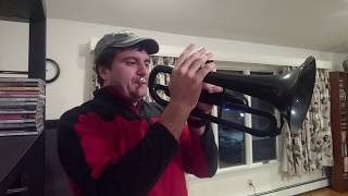 Tromba Plastic Flugelhorn Review and Demo [upl. by Esinahs]