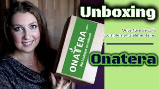 Unboxing ONATERA Complements alimentaires [upl. by Fe61]