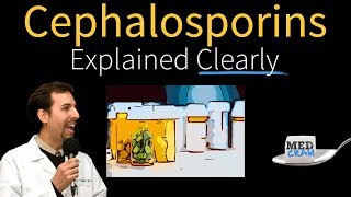 Cephalosporins  Antibiotics Explained Clearly [upl. by Ellinehc]