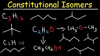 Drawing Constitutional Isomers of Alkanes  Organic Chemistry [upl. by Eigram501]