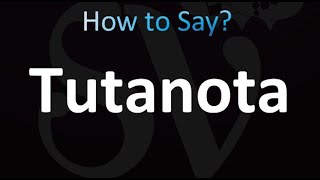 How to Pronounce Tutanota [upl. by Llertnahs393]