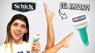 SHAVING SOME MORE THICK HAIR Schick Intuition Review  Commercial Commotion [upl. by Coussoule]