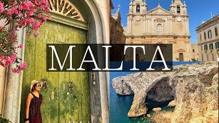 3 Days in MALTA  Valletta Mdina Stunning Blue Grotto 3 Cities [upl. by Buyse]