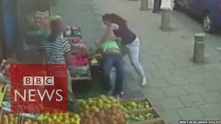 Road rage attack CCTV in Birmingham UK released  BBC News [upl. by Sutherland654]