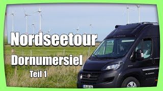 Nordseetour Dornumersiel  Ostfriesland  Campingplatz am Nordseestrand [upl. by Hong995]