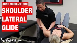 Shoulder Lateral Distraction Joint Mobilization [upl. by Keller855]