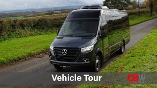 VEHICLE TOUR  MercedesBenz Sprinter minibus [upl. by Paolina]