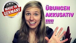 The ACCUSATIVE Part 6 Practice the Accusative with me Übungen zum Akkusativ [upl. by Caundra193]