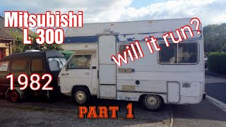 Mitsubishi L300 motorhome rebuild restoration [upl. by Eibber845]