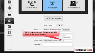 Configuring Virtual DJ for SHOUTcast and IceCast servers Internet Radio [upl. by Tove992]