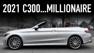 2021 Mercedes C300 ReviewMillionaire Looks With The Cabriolet [upl. by Ylrebma]