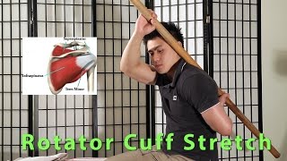 Essential Rotator Cuff Stretches  Internal and External [upl. by Gregorius]