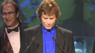 Members of Creedence Clearwater Revival Accept Hall of Fame Awards [upl. by Ahtanamas]