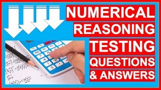 8 NUMERICAL REASONING TEST Questions amp Answers Practice Numerical Tests and PASS [upl. by Akemal]