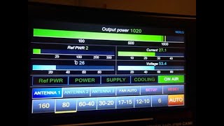 Mercury 3 LDMOS Amplifier First Fire up [upl. by Rehm]