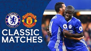 Chelsea 40 Man United  EXTENDED Highlights  Premier League 1617  Chelsea FC [upl. by Enohpets]