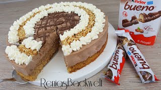 Kinder Bueno Torte schnell amp einfach gezaubert 😋 [upl. by Mcmath869]