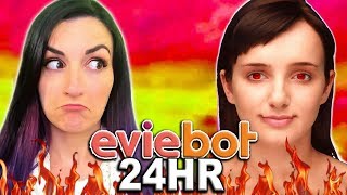 24 HOUR Eviebot Controls My Life Challenge [upl. by Modesty111]