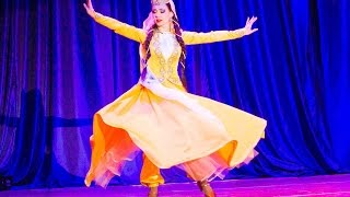 Azerbaijani dance Sari Gelin quotGoldenhaired bridequot Азербайджанский танец quotНевеста в желтомquot [upl. by Hoeg]